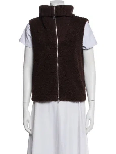 Pre-owned Varley Vest In Brown
