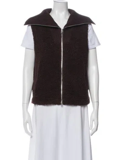 Pre-owned Varley Vest In Brown