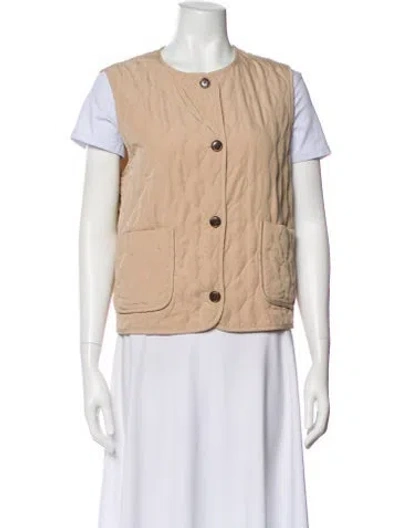 Pre-owned Varley Vest In Neutral