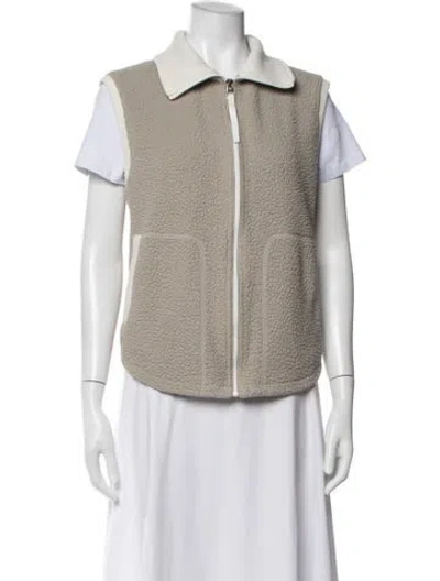 Pre-owned Varley Vest In Neutral