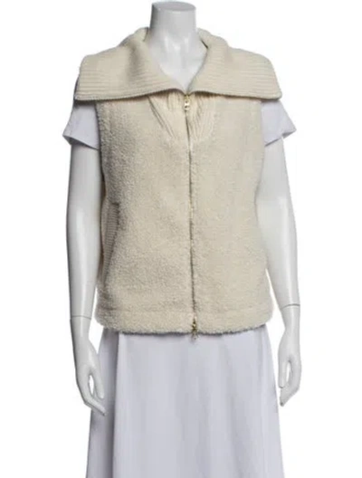 Pre-owned Varley Vest In Neutrals
