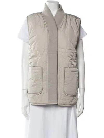 Pre-owned Varley Vest In Neutrals