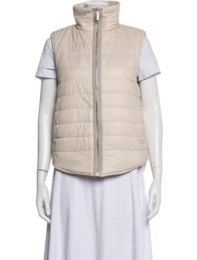 Pre-owned Varley Vest In Neutrals