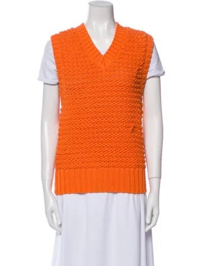Pre-owned Varley Vest In Orange