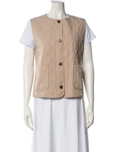 Pre-owned Varley Vest W/ Tags In Neutral