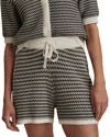 Varley Cotton Knitted Villiers Shorts In Multi