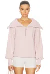 Varley Vine Half-zip Pullover In Burnished Lilac