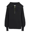 Varley Vine Half-zip Sweatshirt In Black