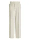 Varley Wide-leg Elastic-waist Trousers In White