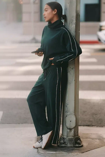 Varley Wide-leg Sweatpants In Green