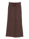 Varley Wide-leg Trousers In Brown