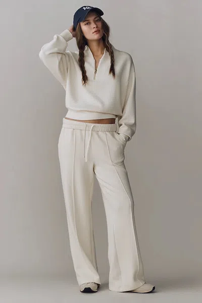 Varley Wide-leg Drawstring Pants In Beige