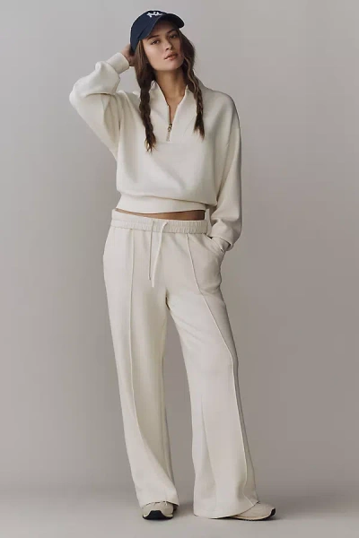 Varley Wide-leg Drawstring Pants In White