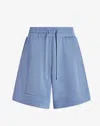 Varley Alder Drawstring Shorts In Blue
