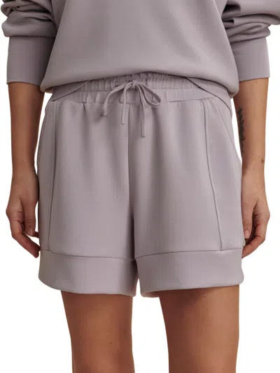 Varley Women's Atrium Jersey Drawstring Shorts In Neutral