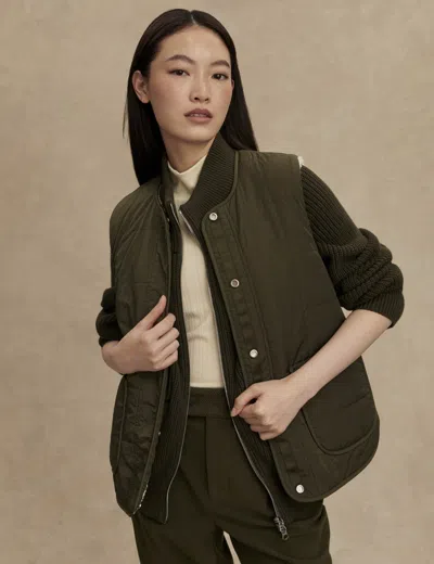 Varley Women's Audrea Reversible Gilet In Green