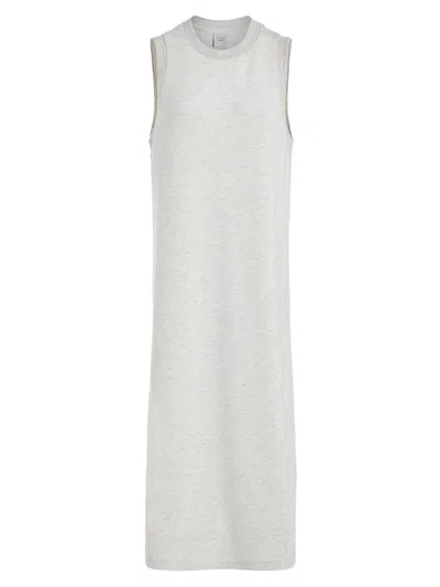 Varley Women's Beatrice Crewneck Shift Midi-dress In White
