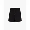 Varley Womens Black Alder Drawstring-waist Stretch-woven Jersey Shorts In Black