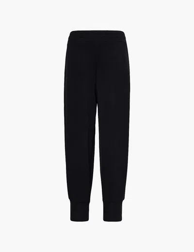 Varley Womens Black The Relaxed 25' Tapered-leg Stretch-woven Jogging Bottoms Xs