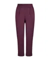 Varley Womens Sassafras Marl The Rolled Cuff Stretch-jersey Jogging Bottoms In Purple