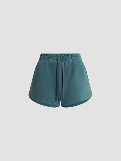 Varley Women's Coulter High-rise Drawstring Shorts In Blue