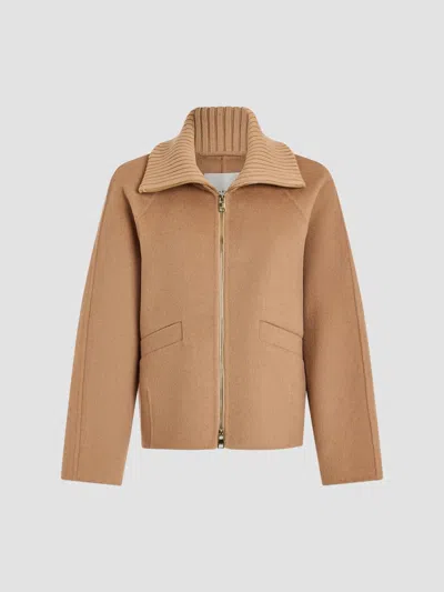 Varley Women's Darnley Double-faced Jacket In Candied Ginger