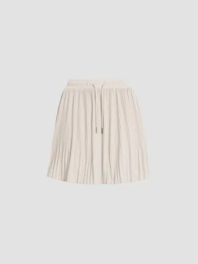 Varley Women's Davina Accordion-pleated Skort In White