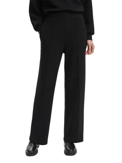 Varley Women's Doublesoft Wide-leg Pants In Black