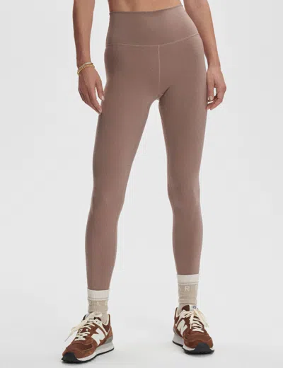 Varley Women's Freesoft High Waisted Legging 27 In Brown