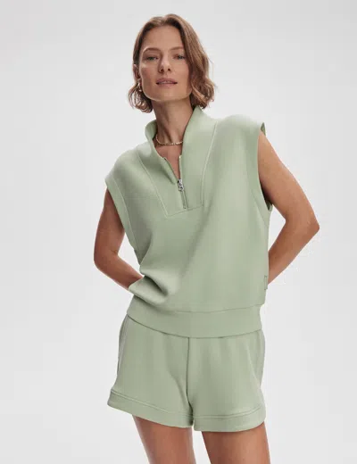 VARLEY WOMEN'S LORETTA HALF-ZIP SLEEVELESS SWEAT
