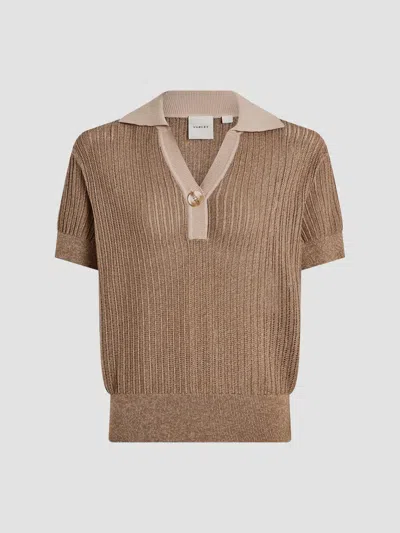 Varley Women's Perrine Cotton Polo Sweater