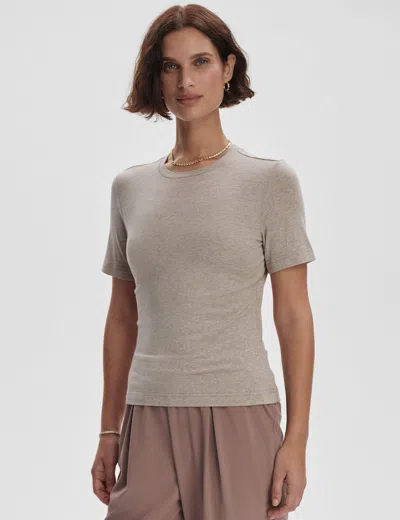 Varley Women's Regina Fitted Tee In Brown