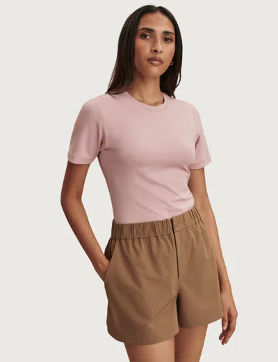 Varley Women's Regina Fitted Tee In Purple