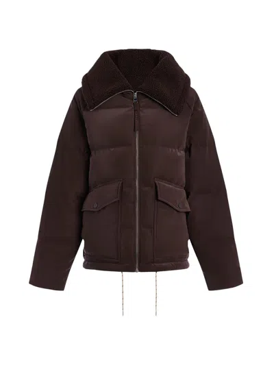Varley Women's Roseville Down Jacket In Brown