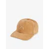 VARLEY VARLEY WOMEN'S TAN/ IVORY FRANKLIN BRAND-EMBROIDERED WOVEN CAP