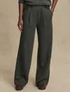 Varley Pleated Wide Leg Pants In Gray