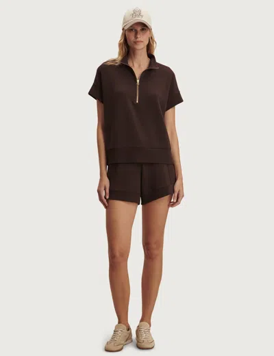 Varley Women's The Ritchie Shorts Set In Brown