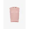 Varley Delaney Knit Vest In Woodrose