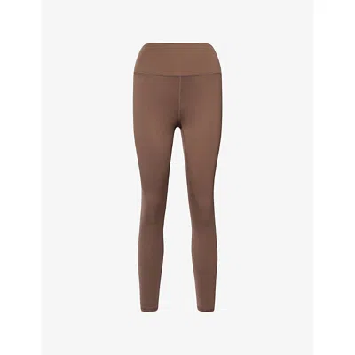 Varley Womens Coffee Quartz Assure High-rise Gym Leggings Xs In Brown