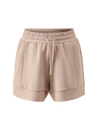 Varley Womens Atrium High Rise Short 4.5 In Neutral