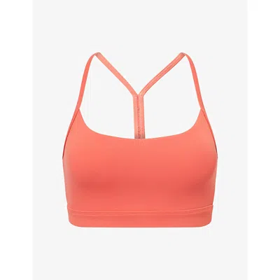 Varley Womens Baked Apple Always Cerys Sports Bra In Red