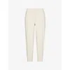 Varley Womens Cement Marl Brushed 25' Slim-cuff Stretch-woven Jogging Bottoms In Cement Marl