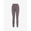 Varley Womens Dark Gull Grey Freesoft 27 High-rise Stretch-jersey Leggings In Dark Gull Grey