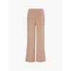 Varley Womens Portabella Drawstring-waistband Wide-leg Mid-rise Stretch-woven Trousers