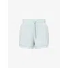 Varley Womens Ether Blue Ollie High-rise Stretch-jersey Shorts