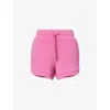 Varley Womens Ollie High-rise Stretch-jersey Shorts Ibis Rose In Ibis Rose