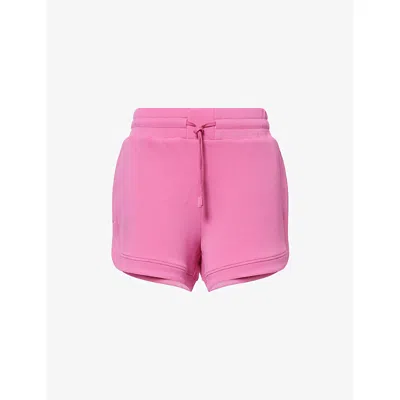 Varley Womens Ollie High-rise Stretch-jersey Shorts Ibis Rose