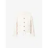 Varley Saba Quilted Jacket In White