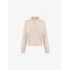 Varley Womens Camello Cable Half-zip 2.0 Knit Jumper Parchment Xs In Neutral