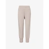 VARLEY THE SLIM CUFF 25' RELAXED-FIT MID-RISE STRETCH-WOVEN JOGGING BOTTOMS